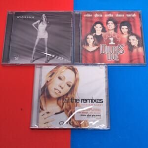 Sealed Mariah Carey CD Lot #1 Greatest Hits Remixes VH1 Divas Compilation New
